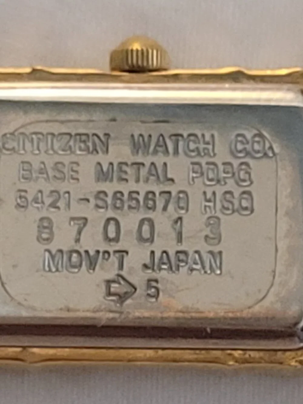 Ladies Citizen Watch Pave Diamonds